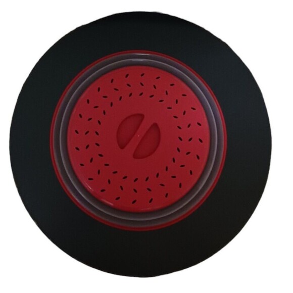 Microwave (Collapsible Cover)-(Red/Clear)-(Size 10.5 inch-26.5cm)-(New)-$33.00 - Picture 11 of 12